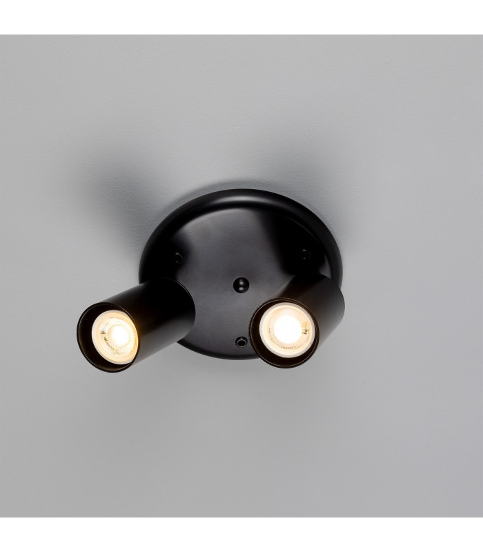 Evanston Two Light Spotlight Powder-Coated Matte Black-4