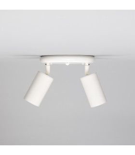 Evanston Two Light Spotlight Powder-Coated White-1