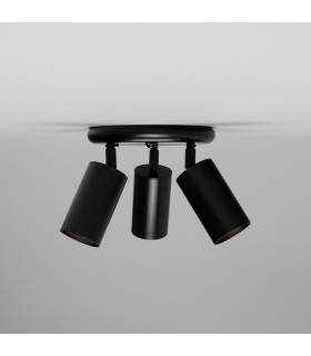 Evanston Three Light Spotlight Powder-Coated Matte Black-1