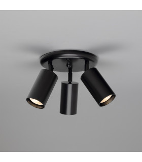 Evanston Three Light Spotlight Powder-Coated Matte Black-2