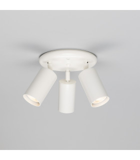 Evanston Three Light Spotlight Powder-Coated White-2