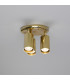 Evanston Three Light Spotlight Polished Brass-3