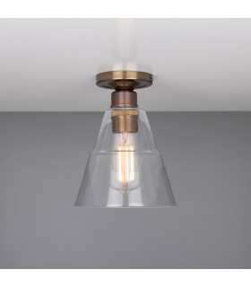 Rigale Flush Fitting Antique Brass-2