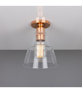 Rigale Flush Fitting Polished Copper-1