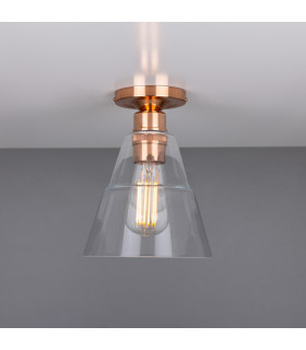 Rigale Flush Fitting Polished Copper-2