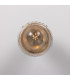 Jam Jar Flush Ceiling Light Antique Brass-4