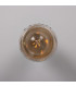 Jam Jar Flush Ceiling Light Satin Brass-4