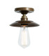 Reznor Flush Ceiling Fitting Antique Brass