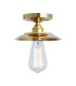 Reznor Flush Ceiling Fitting Polished Brass-2