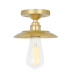 Reznor Flush Ceiling Fitting Satin Brass