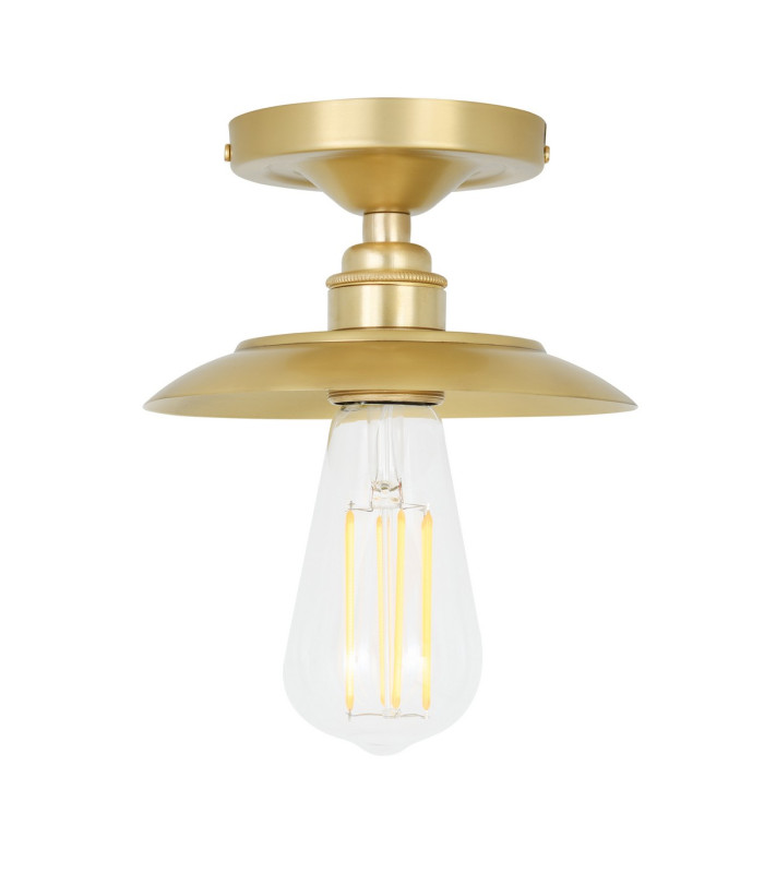 Reznor Flush Ceiling Fitting Satin Brass