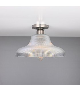 Mono 30cm Railway Flush Fitting Antique Silver-2