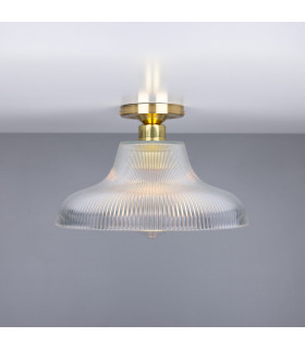 Mono 30cm Railway Flush Fitting Polished Brass-2