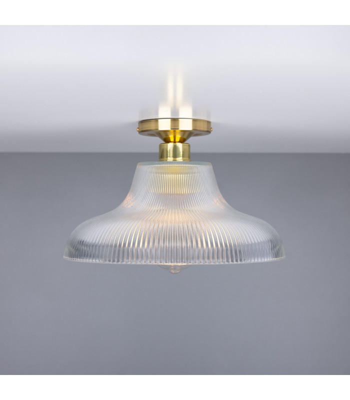 Mono 30cm Railway Flush Fitting Polished Brass-2