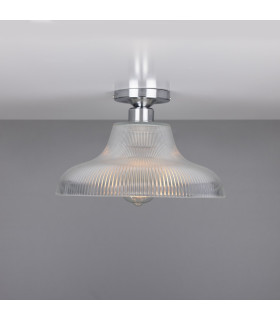 Mono 30cm Railway Flush Fitting Polished Chrome-2