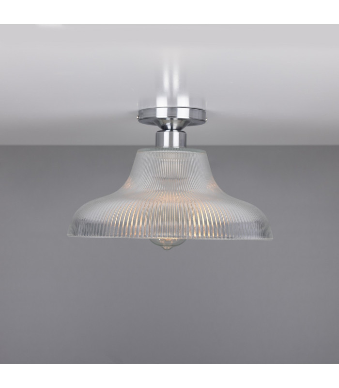 Mono 30cm Railway Flush Fitting Polished Chrome-2