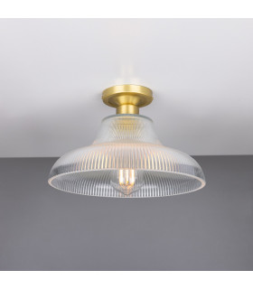 Mono 30cm Railway Flush Fitting Satin Brass-1