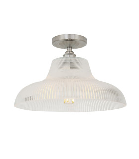 Mono 30cm Railway Flush Fitting Satin Chrome