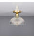 Erbil Prismatic Flush Ceiling Fitting Polished Brass-2