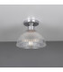 Erbil Prismatic Flush Ceiling Fitting Polished Chrome-1