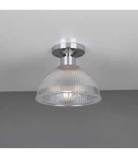 Erbil Prismatic Flush Ceiling Fitting Polished Chrome-1