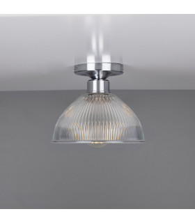 Erbil Prismatic Flush Ceiling Fitting Polished Chrome-2