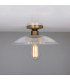 Calix Flush Ceiling Fitting Antique Brass-2