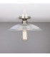 Calix Flush Ceiling Fitting Antique Silver-2