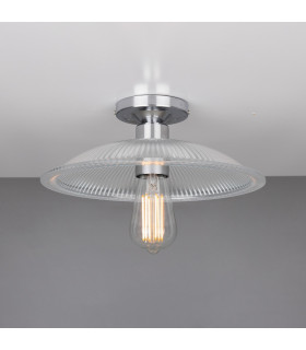 Calix Flush Ceiling Fitting Polished Chrome-1