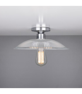 Calix Flush Ceiling Fitting Polished Chrome-2