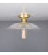 Calix Flush Ceiling Fitting Satin Brass-2