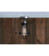 Apoch Flush Cage Light Antique Silver Black Cage-1