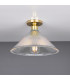 Hanoi Holophane Flush Ceiling Fitting Polished Brass-1