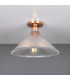 Hanoi Holophane Flush Ceiling Fitting Polished Copper-1