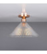 Hanoi Holophane Flush Ceiling Fitting Polished Copper-2