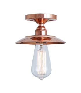 Suva Flush Ceiling Fitting Copper-2