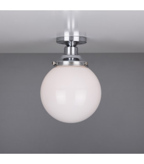 Yerevan 20cm Globe Ceiling Light Polished Chrome-2