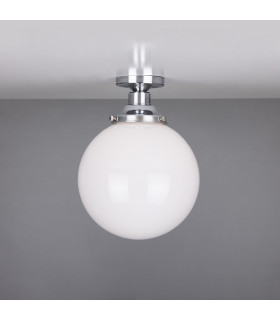 Yerevan 25cm Globe Ceiling Light Fitting Polished Chrome-2