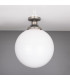 Yerevan 30cm Globe Ceiling Fitting Antique Silver-1