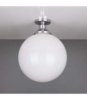 Yerevan 30cm Globe Ceiling Fitting Polished Chrome-1