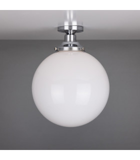 Yerevan 30cm Globe Ceiling Fitting Polished Chrome-2