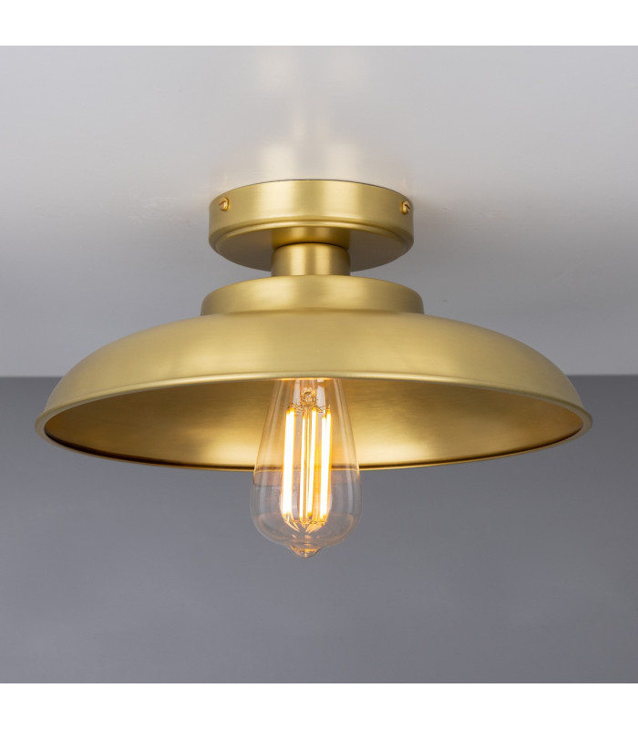 Telal Factory Ceiling Fitting Satin Brass-3