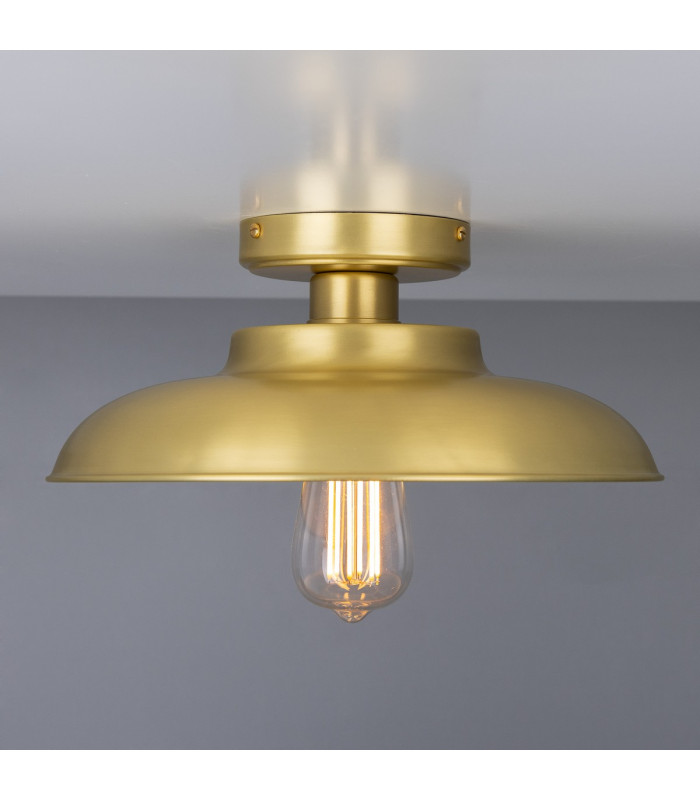 Telal Factory Ceiling Fitting Satin Brass-5