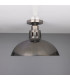 Paris Industrial Brass Ceiling Fitting Antique Silver-2