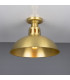 Paris Industrial Brass Ceiling Fitting Satin Brass-1