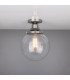 Riad 20cm Globe Ceiling Light Antique Silver-2