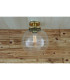 Riad 25cm Globe Ceiling Light Polished Brass-2