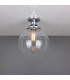 Riad 25cm Globe Ceiling Light Polished Chrome-1