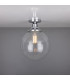Riad 25cm Globe Ceiling Light Polished Chrome-2