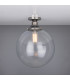 Riad 30cm Globe Ceiling Light Antique Silver